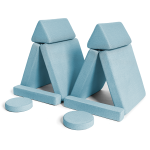 Skandinavische Kindersofa in Blau – stilvolles Design für kleine Räume
